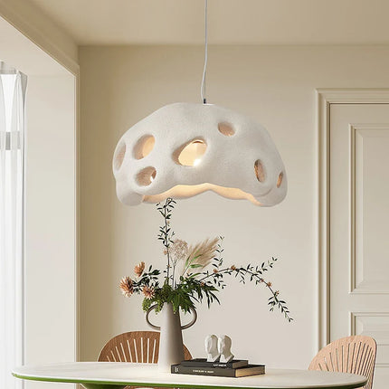 Suspension LED design Wabi Sabi style nordique irrégulier — LZ4X9P2