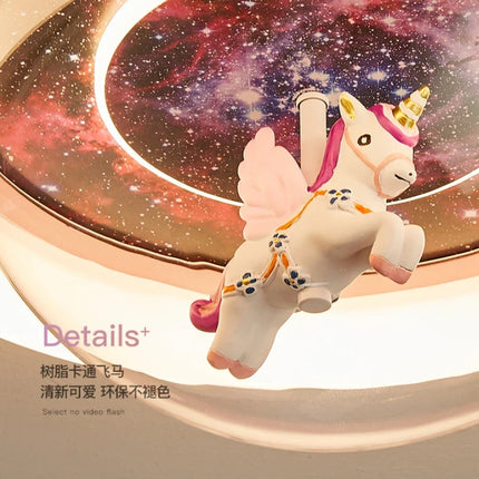 Plafonnier licorne décoratif pour chambre d’enfant — LZ4X9JQ