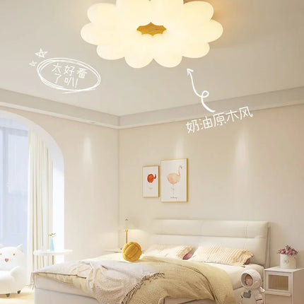 Lustre suspension à pétales pour ambiance chaleureuse et apaisante — LZ4X9P