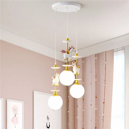 Suspension LED créative style nordique pour chambre enfant — LZ7X9B
