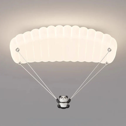 Plafonnier enfant en forme de parachute panda — LZ4X9P7