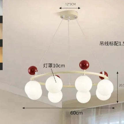 Lustre moderne en métal et verre pour intérieur — LZ4X9J