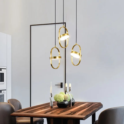 Suspension moderne en métal pour bar, restaurant et boutique — LZ4X9T