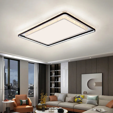 Plafonnier LED en cristal au design moderne pour intérieur élégant — LZ4X9T2