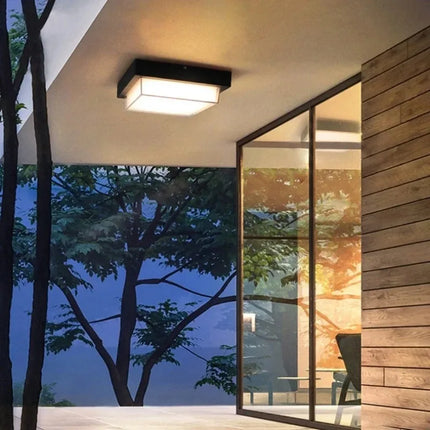 Plafonnier étanche décoratif pour extérieur jardin et balcon — LZ4X9T2