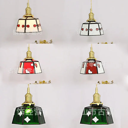 Lustre lumineux en verre pour décoration intérieure nordique — LZ4T9XQ
