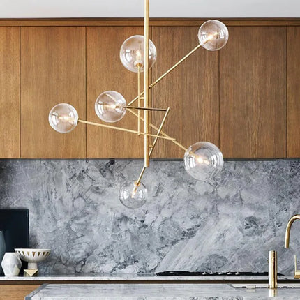 Lustre LED au design nordique pour éclairage intérieur élégant — LZ4P9XQ