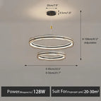 2 anneaux 85cm / Télécommande à intensité variable