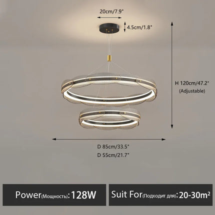 Suspension lustre moderne pour salon et restaurant — LZ4N7Q2