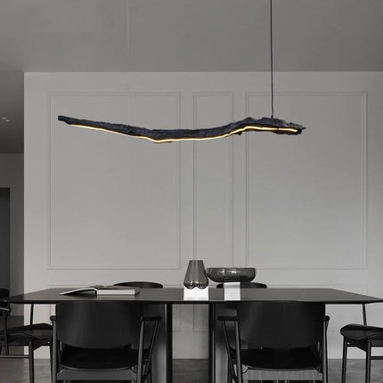 Lustre LED suspension style wabi-sabi nordique pour café et restaurant — LZ4X9T