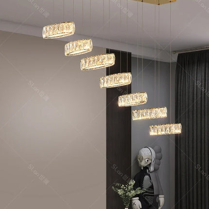 Suspension en cristal au design nordique luxueux nouvelle collection — LZ4X9M