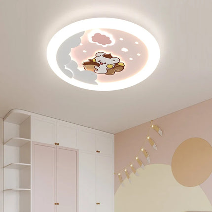 Plafonnier enfant design astronaute ludique et protecteur — LZ4X9VQ