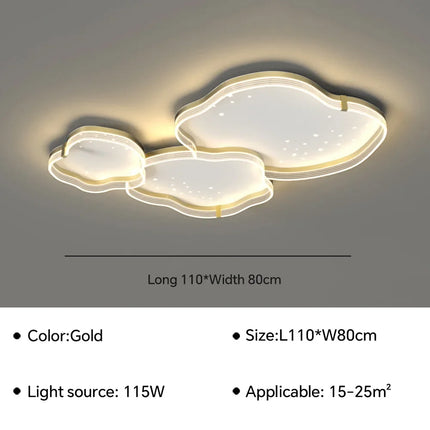 Plafonnier LED moderne pour décoration intérieure élégante — LZ4X9T2