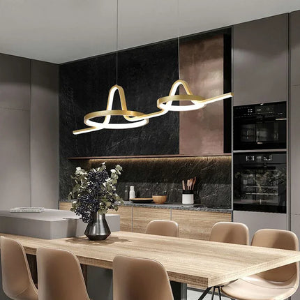 Suspension LED style nordique pour restaurant et bureau — LZ4X9T