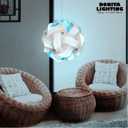 Lustre à assembler Hortensia pour ambiance artistique moderne — LZ4X9T2
