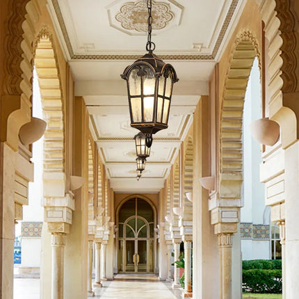 Suspension étanche pour éclairage extérieur jardin, balcon et allée — LZ4N7Q