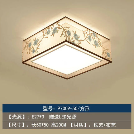 Lustre chinois rétro pour une ambiance chaleureuse et élégante — LZ4X9T