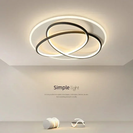 Plafonnier LED moderne pour décoration intérieure lumineuse et élégante — LZ4X9P2