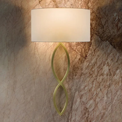 Applique murale Caserta en tissu cercle pour décoration intérieure — LZ4D9Q7