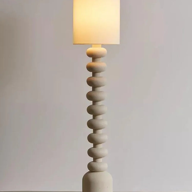 Lampadaire minimaliste wabi-sabi LED E27