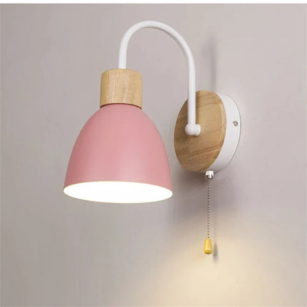 Applique murale nordique moderne macaron avec interrupteur LED — LZ4X9P2