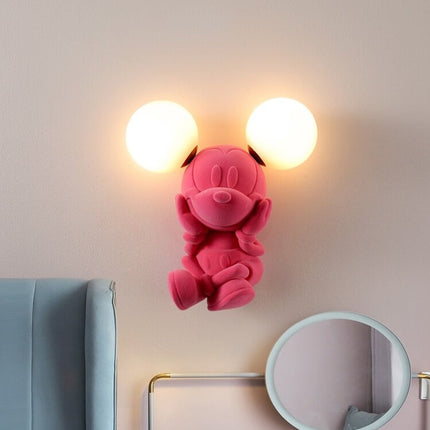 Applique murale LED moderne pour enfant motif Mickey — LZ4X9T1