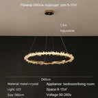 60CM / Lumière chaude 3000K / Or