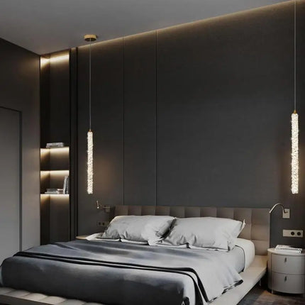 Lampe de chevet en cristal au design moderne pour intérieur — LZ4X9P2