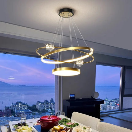 Lustre moderne pour éclairage intérieur décoratif élégant — LZ4X9P2