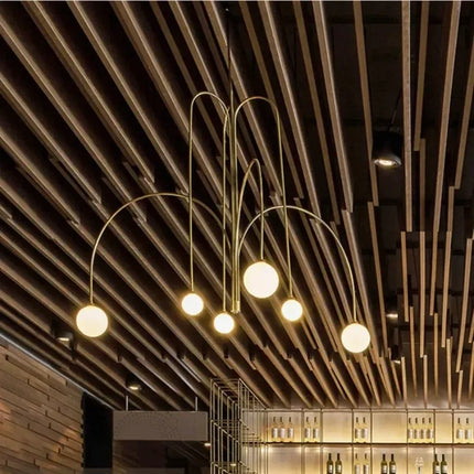 Suspension LED design nordique moderne et créative — LZ4X9P2