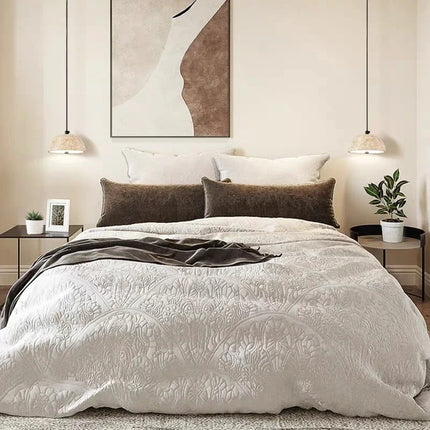 Lustre en pierre style wabi-sabi rétro nordique pour ambiance zen — LZ4T9Q2F