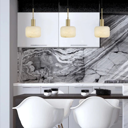 Lustre en cuivre moderne pour intérieur et extérieur — LZ4X9P