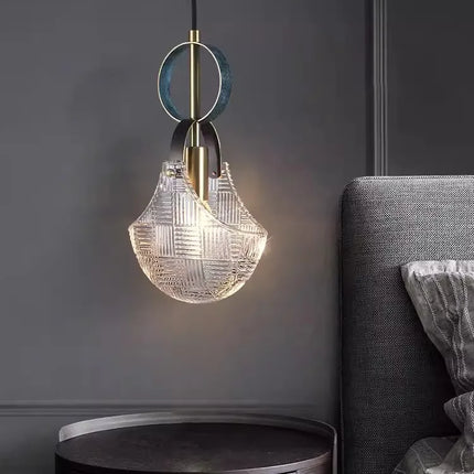 Suspension Art Déco en cristal pour intérieur moderne élégant — LZ4B7Q2