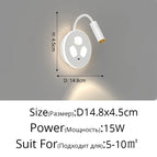 Style D D20x4cm 7W / Blanc froid (5 500-7 000 K).