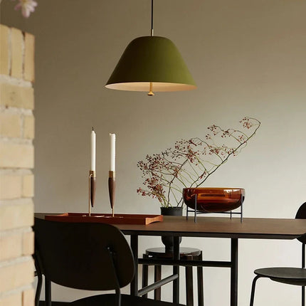 Suspension ronde style rétro nordique pour décoration intérieure — LZ4X9T