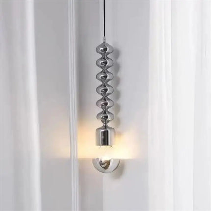 lampe de chevet industrielle minimaliste design ondulé élégant