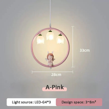 Suspension mignonne pour chambre de petite fille moderne — LZ4X9T