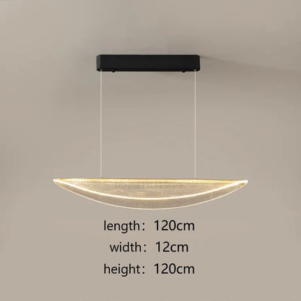 Lustre acrylique moderne pour maison et restaurant — LZ4Q9T1