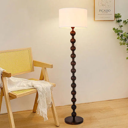 Lampadaire en bois haut de gamme style rétro pour intérieur — LZ4P9XQ