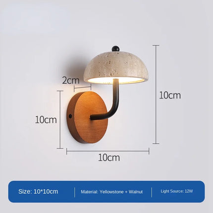 Lampe de table en pierre naturelle pour ambiance chaleureuse — LZ7XQ2
