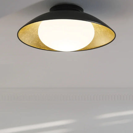 Plafonnier en verre vintage au design rétro pour restaurant et bureau — LZ4X9T2