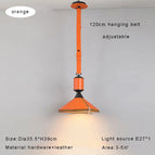 Dia35,5cm orange / Lumière blanche