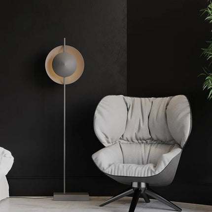 Lampadaire en marbre naturel au design minimaliste moderne pour intérieur élégant — LZ4X9P2Q