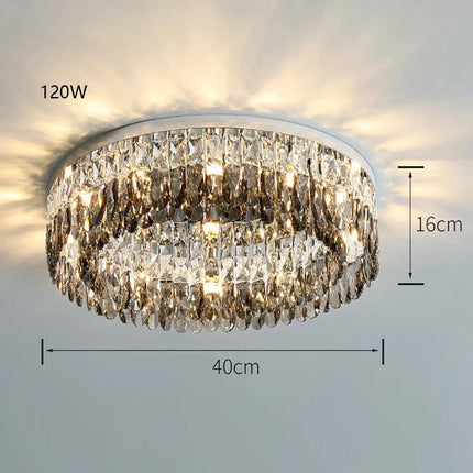 Lustre LED en cristal au design moderne pour intérieur — LZ4X9T2