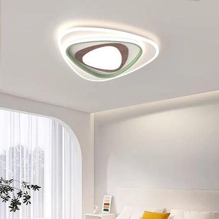 Plafonnier ultra-fin en mangue française avec protection oculaire intégrale — LZ4X9P2