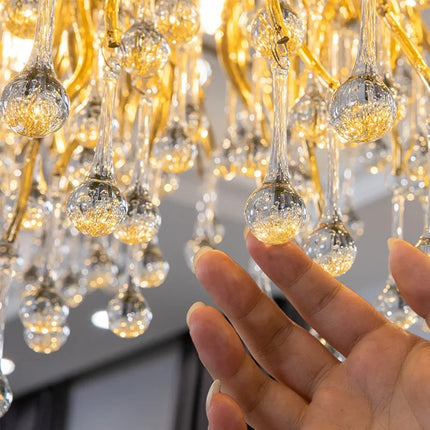 Lustre LED moderne en cristal pour intérieur — LZ4X9J