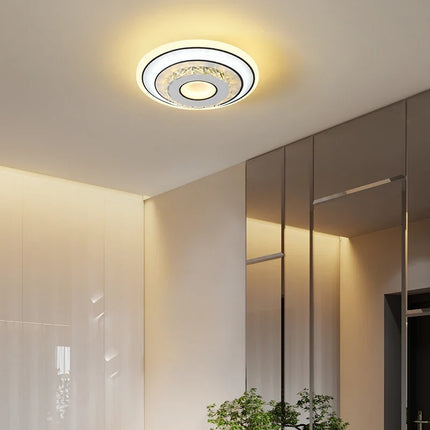 Plafonnier LED créatif en cristal au design minimaliste — LZ7QX2