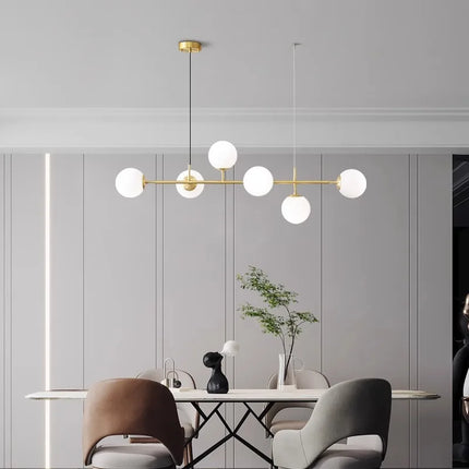Lustre LED décoratif pour salle à manger, éclairage intérieur moderne — LZ4X9P2