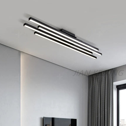 Plafonnier LED en aluminium au design épuré — LZ4X9T2