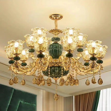 Lustre en cristal léger pour décoration élégante — LZ4F7XQ